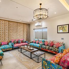ELIVAAS Signature Casa Horizon 6-BHK Villa with Private Pool, Spacious Lawn, Terrace & Poolside Gazebo