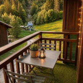 Studio cosy au pied des pistes Hirmentaz