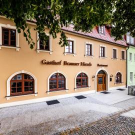 Brauner Hirsch Bernstadt, hotel sa Bernstadt