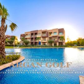 Prestigia Golf Resort, Luxury 3BR, Pool and Atlas View