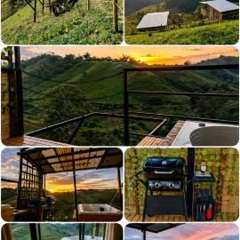 Glamping con desayuno, parking, wifi y vista al lago, Hotel in Chiquinquirá