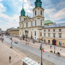 Quiet luxury at the Royal Route in Warsaw