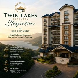 Twin Lakes Tagaytay Staycation by JC Staycation