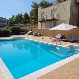 Azure Theologos Villa, hotel em Theológos