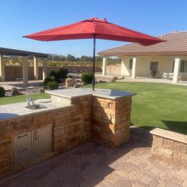 Desert Sierra Retreat King Bed and Fire Pit
