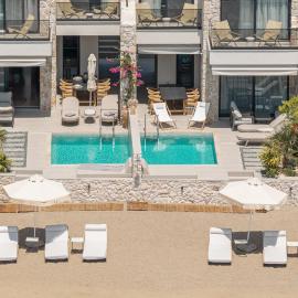 Strovilla Mare Beachfront Villas with Private Pool
