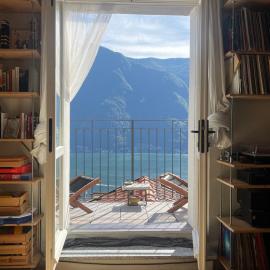 Nesso Loft, on Lake Como with panoramic views