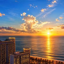 Nice Sea View Aparthotel in Orbi City Batumi, hotel u gradu Batumi