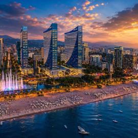 Nice Sea View Aparthotel in Orbi City Batumi, hotel em Batumi