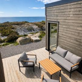 Newly built architecturally designed atrium house
