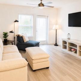 Corporate Luxe 2BR 2BA Apartment with Serene Water View 5 min from JAX Airport