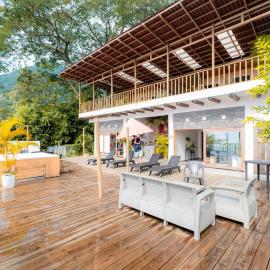 Chalet in Minca with a view of Santa Marta