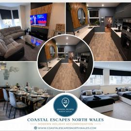 Modern 5 Bedroom Terraced Luxurious House, hotel in Colwyn Bay