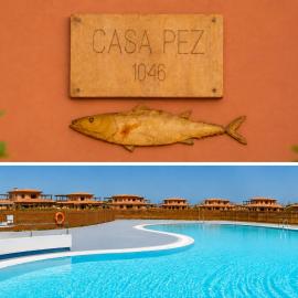 Casa pez OASIS slow life con piscina y terraza, hotel in Majanicho