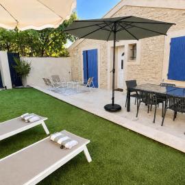 Mazet St Antoine Jardin Clim proche centre