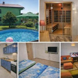 Přízemní útulný apartmán s vlastní saunou a bazénem, hotel in Nýdek