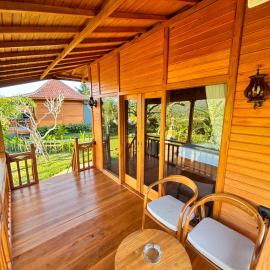 Wood House By Ume Dukuh Home Sidemen