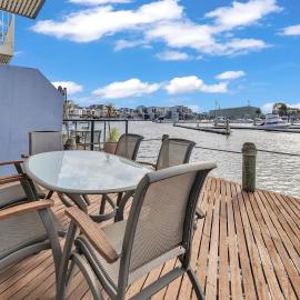 Waterfront Haven with Deck, Marina Views & Parking