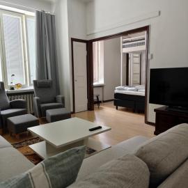 Two-room apartment next to the square