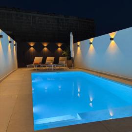 Xewkija - Apartment with Private Pool