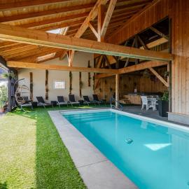 Gîte Kymsourit - piscine,spa,sauna