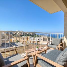 Xagħra Apartment with Sea Views & Balcony - Gozo, hotel din Il-Pergla