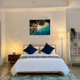 TropicalBlue 2Bed Rooftop Pool Free Parking