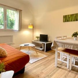 Appartement avec grand espace vert