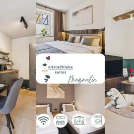 Magnolia Suite - Neubau im Fachwerkhaus mit eigenem Stadtgarten