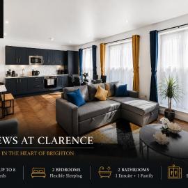Luxury 2 Bed Apt Central Brighton The Lanes Sleeps 8, hotel in Brighton & Hove