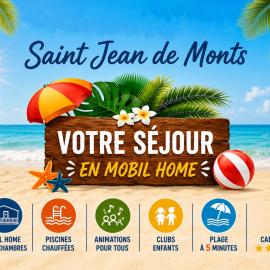 Mobil-homes proche de l'océan, hotel in Saint-Jean-de-Monts