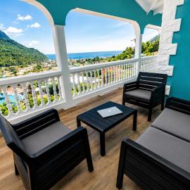 Sapphire Villa 2 - Pitons & Ocean Views + Beach