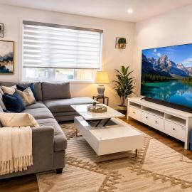 Spacious Calgary Haven l 4BR Home l 3 Bath l AC l Sleeps 8 plus
