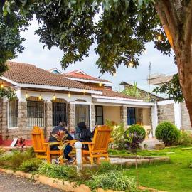 Keyman Address Nyeri Four-bedroom garden bungalow