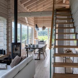 Sommarbukt Bjørka - Panoramic Fjord Lodge for Families, מלון בטרומסה