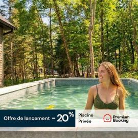 Brownsburg에 위치한 호텔 Chalet Amira - Nature & Golf - Private pool