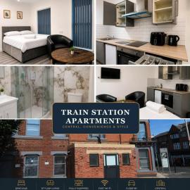 Train Station Spacious Apartments - Free Wifi, Netflix & Paid Parking Opposite, hotel in Leicester