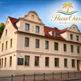 Hotel Fluss Oase - Feldschlößschen, hotel i Weißenfels