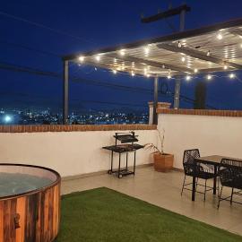 Jacuzzi con vista increíble, hotel sa Chihuahua
