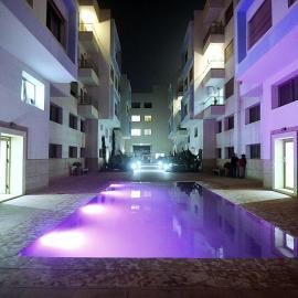 sunny amazigh apt avev piscine pool steps from beach 2balcony 2smartTV pool