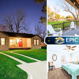 3 bedroom 1 bath WiFi Large back yard with BBQ pit