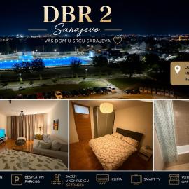 Apartman DBR 2 Dobrinja -FREE GARAGE