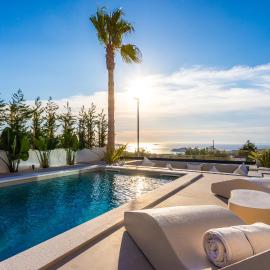 Villa Golden light