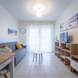 Mimizan Plage: Appartement Neuf 6 Pers à 400m de l'Océan avec WIFI - FR-1-50-150
