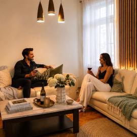 Designer Apartment with City Views - Prime Central Location