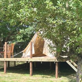 Canutes Field bell tent