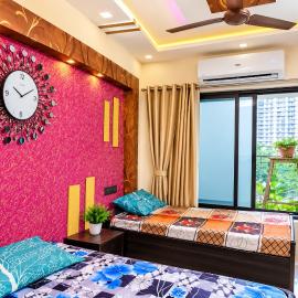 2-Sharing AC Bed At Ghodbandar road Male Only, Hotel in Thane