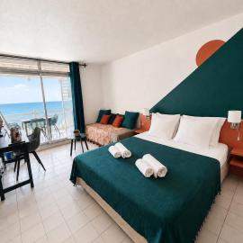 Studio Vigie 212 vue mer, accès piscine