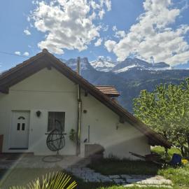 Big 3-bedroom flat with new kitchen, hotel sa Brienz
