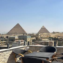 Egypt Aziz pyramids